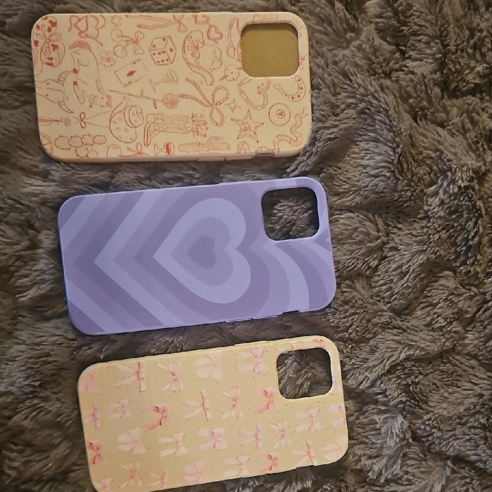 Iphone 12 Mini Case Lot-pela Western, Heart, Bow